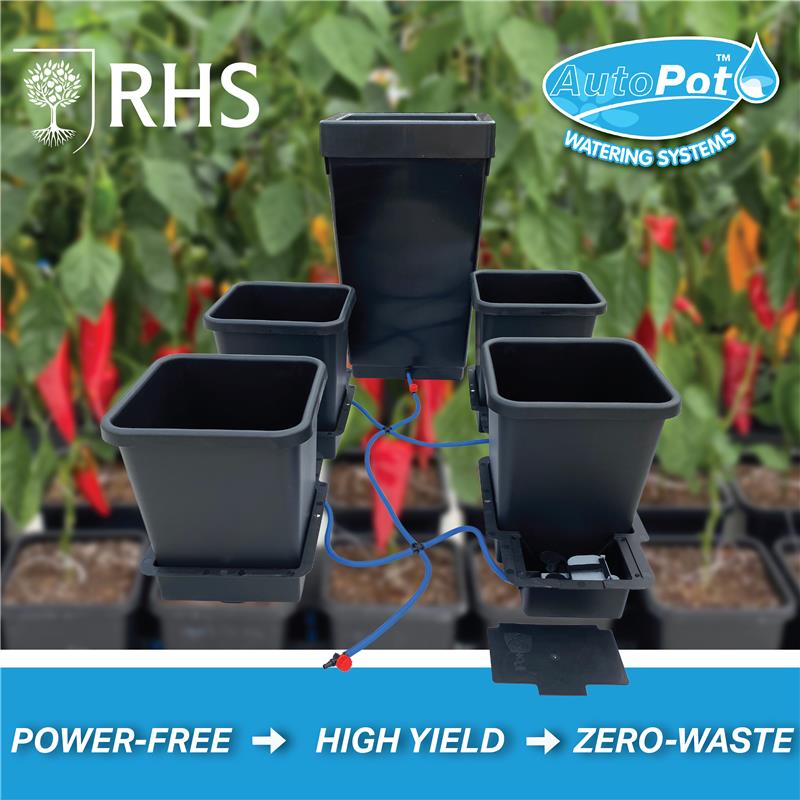 Autopot now recommended by RHS!