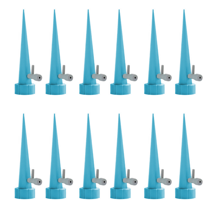 Herbgarden Bottle Watering Drippers Blue Auto drip system 12pcs