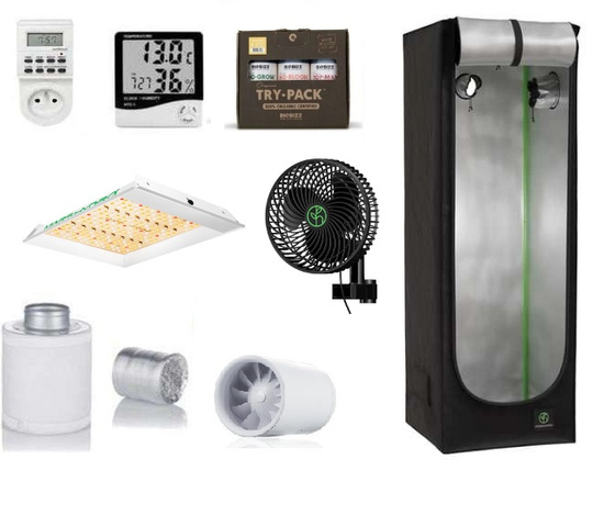 Growbox Mars Hydro II 60x60x140 set