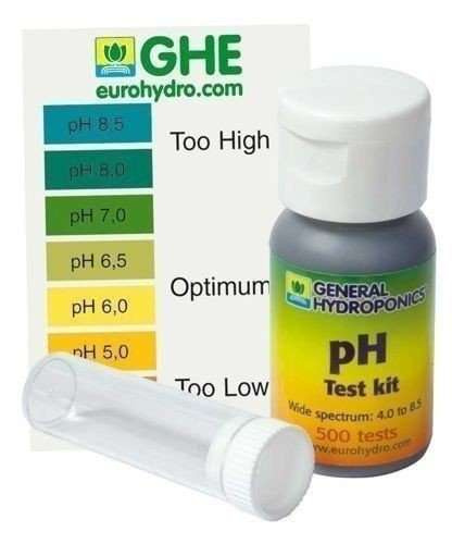 PH GHE Terra Aquatica Liquid pH test kit - droplet meter ph 