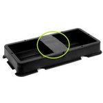 Cover for stand easy2grow 2Pot AP211/SQ/LID/BLACK