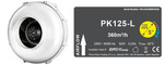 Fan Prima Klima 1 Speed 125mm 360m3/h