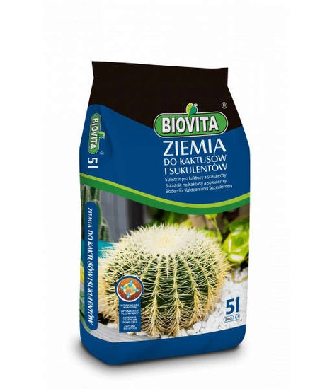Biovita Soil for Cacti and Succulents 5L