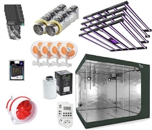 Growbox Set LED 4x Lumatek Zeus Pro 2.9 600W + RoyalRoom 300x300x200cm