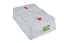 Ventilated plastic lid for Garland growing tray 57.5 x 39.5 x h15 cm