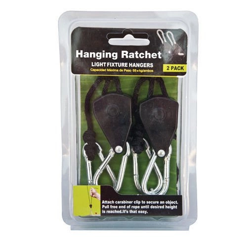 Ratchet Hangers/ hooks, Light Adjustable Hangers | support up to 68kg / plastic packing