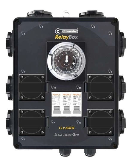 CLI-MATE TIMER 12x600W RC-2010D12
