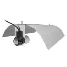 Reflector Lumii Black 51x38cm | for HPS CFL E40 | with 5m cord IEC