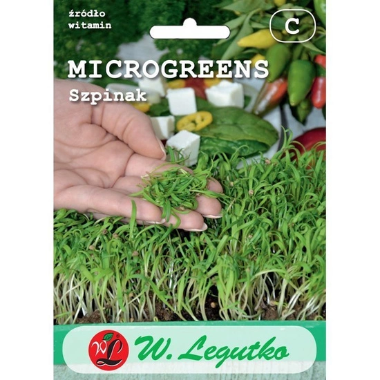 Microgreens seeds "Spinacia oleracea" 10g spinach seeds