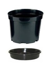 Round pot 15L + Round stand 30cm