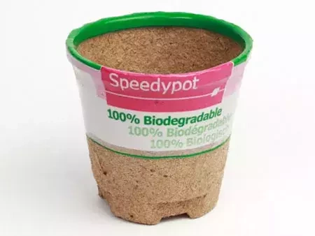Peat pots Jiffy SpeedyPot for seedlings - 1pc, 10x9 cm