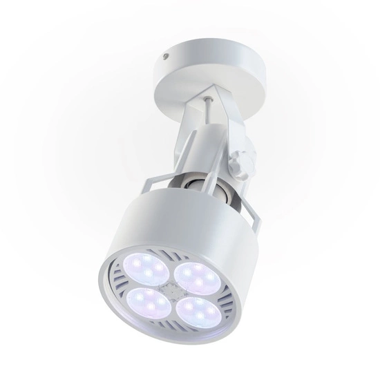 VERTICANA® SET 35W LED BULB 80° + Wall holder | White