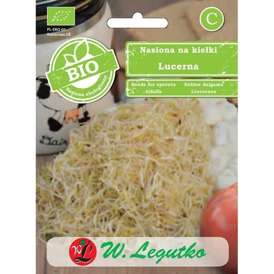 Seeds for edible alfalfa sprouts 20g