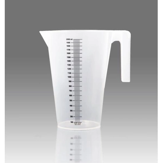 GALAXYFARM Measuring cup / dispenser 2L plastic with graduation every 20ml 