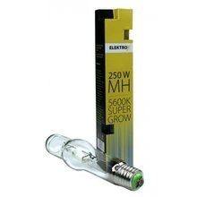 Bulb lamp MH Elektrox Super Grow 250W - per growth phase