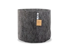 Growbag Root Pouch charcoal fabric pot 28x26cm 16L grey