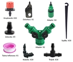 A set of connectors for drip irrigation