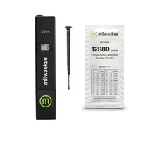 Milwaukee CD611 meter conductivity tester + calibration sachet 2880 μS/cm 20ml