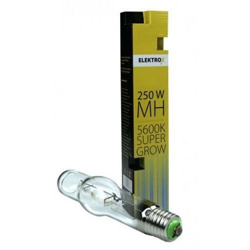 Bulb lamp MH Elektrox Super Grow 250W - per growth phase