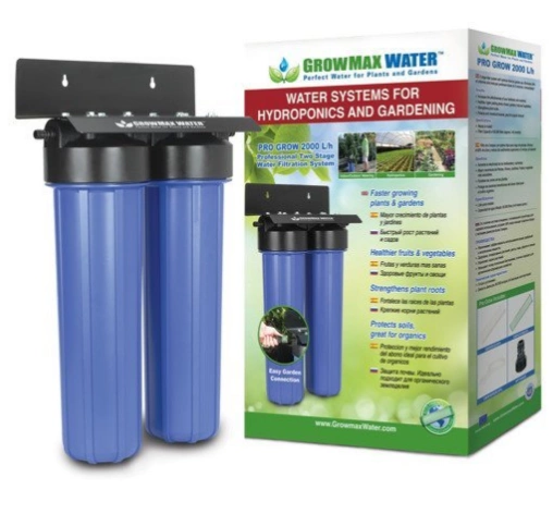 GrowMax Water Two-phase Pro Grow 2000 l/h coconut carbon filter