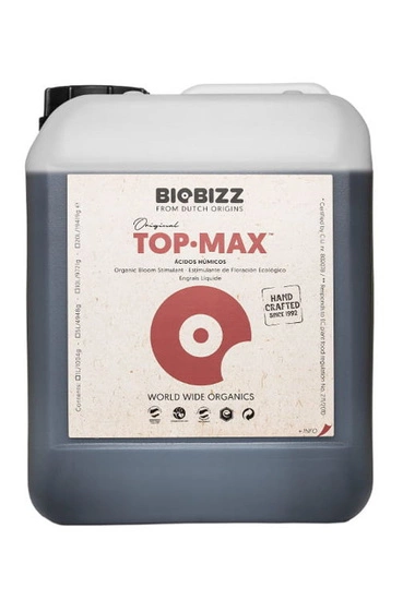 Biobizz Topmax 10L fertilizer – organic flowering stimulator