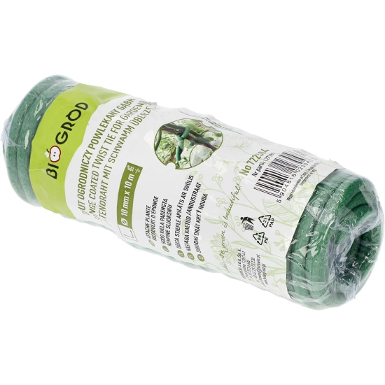 Biogród Flexible garden wire with a metal core coated in soft foam 10m x ⌀10mm 