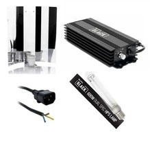 HPS complete set - Lumii Black 600W Electronic ballast,bulb & Reflector
