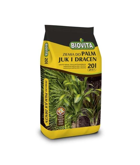 Biovita Soil for Palms, Yuccas, and Dracaenas 20L