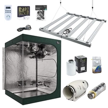Growbox Luckygrow LED FLEX 720W 2.85 + Prima Klima ventilation + RoyalRoom 2.0 150x150x200cm kit