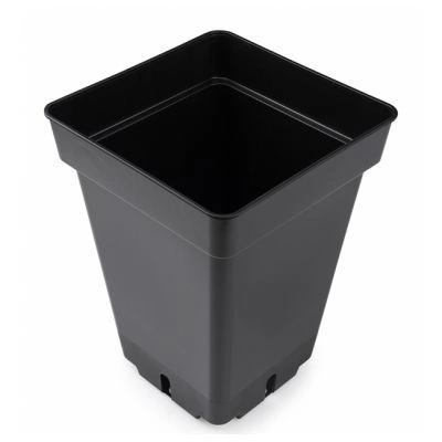 Square pot with 7L 20x20x27cm