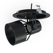 VERTICANA® Ceiling Holder | BLACK | Light bulb holder HOLDER-CP-B
