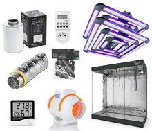 Growbox Set RoyalRoom 200x100x200 2x Lumatek Attis 300W