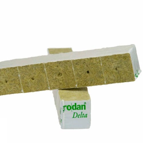 Mineral wool cubes 4x4x4 cm 15 pieces Grodan Delta