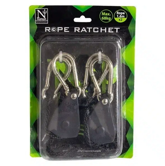 Neptune Hydroponics Ratchet Hangers/ hooks, Light Adjustable Hangers | support up to 68kg