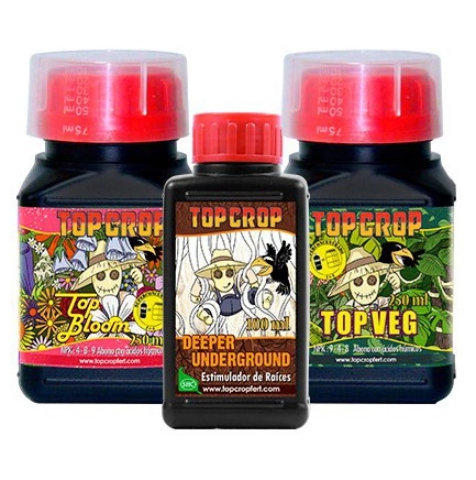 Top crop TriPack 2x250ml+100ml - complete set of nutrients