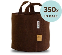 Growbag Root Pouch fabric pot 35x30cm 30L with a handle brown 350 units