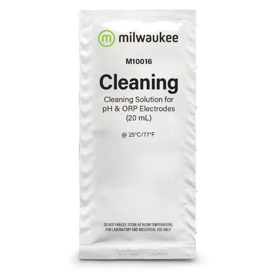Milwaukee M10016B Electrode Cleaning Solution Sachet (HCL) 20ml