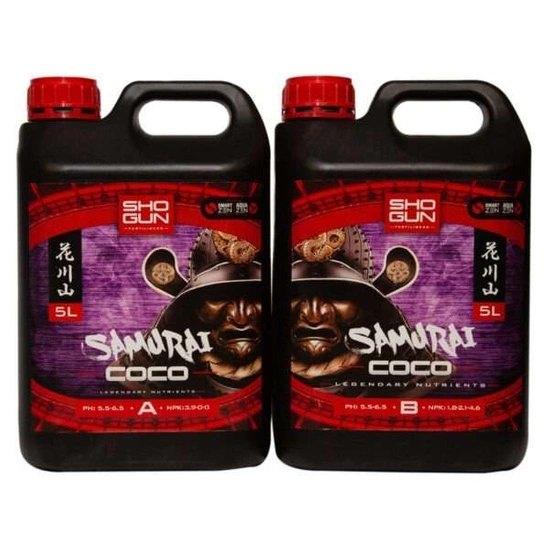 Shogun Fertilisers Samurai Coco 2x5L (A&B)