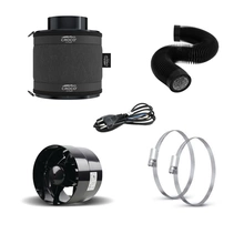 Ventilation kit GT 100mm 135m3/h