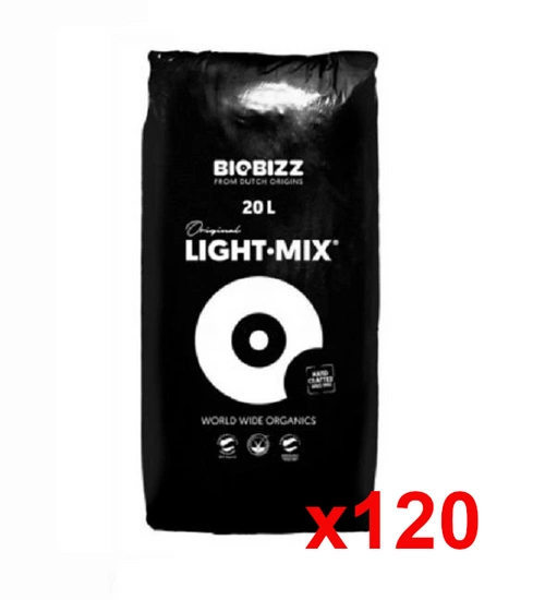 BioBizz soil Light-Mix 20L - pallet of 120 pieces
