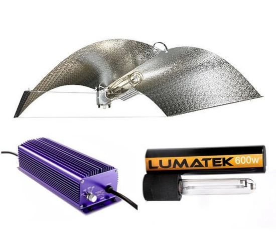 Lighting kit HPS Lumatek Dual 600W power supply el.   Adjust-A-Wing 100x70cm