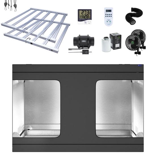 Growbox set Galaxyfarm Luna Lite 300x150x200cm + LED Agrolite LED QB 730W