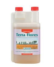 Canna Terra Flores Fertilizer 1L - base nutrient for bloom phase