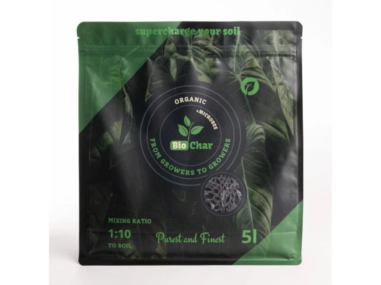 Biochar+Microbes 5L - natural soil enhancer 