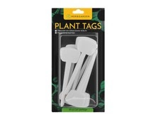 Herbgarden Plant Tags - white garden markers 20pcs