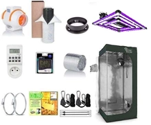Growbox growing kit RoyalRoom® C80 80x80x180 + Lumatek ATS200W PRO
