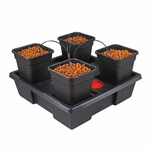 WILMA Small 4 x 11L hydroponic system 60x60xh20cm