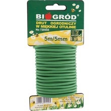 Biogród Garden wire in a soft cover 5m x 5mm