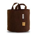 Growbag Root Pouch fabric pot 35x30cm 30L with a handle brown