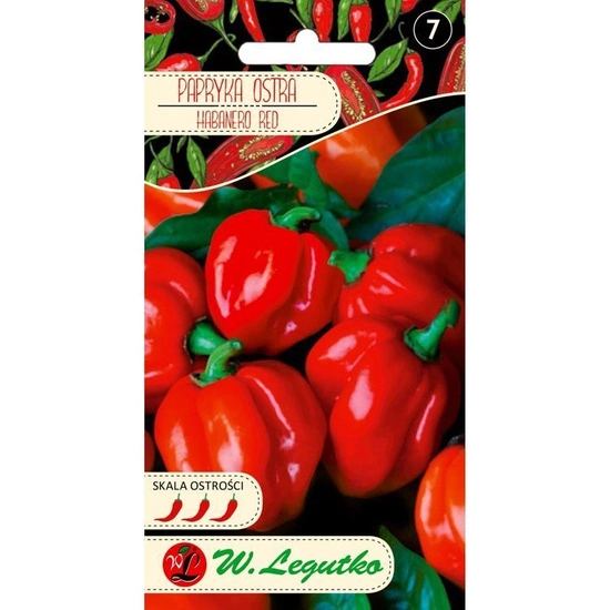 Chinese peppers/Capsicum chinense/Habanero Red/red/0.15g